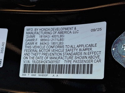 2026 Acura Integra CVT