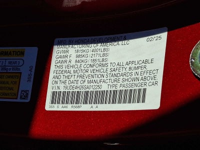 2025 Acura Integra CVT