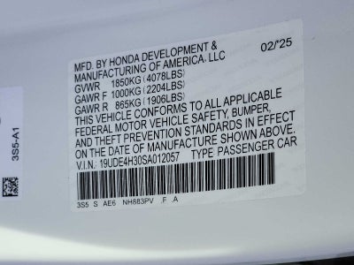 2025 Acura Integra CVT w/A-Spec Package