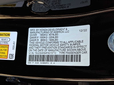 2023 Acura Integra CVT w/A-Spec Technology Package