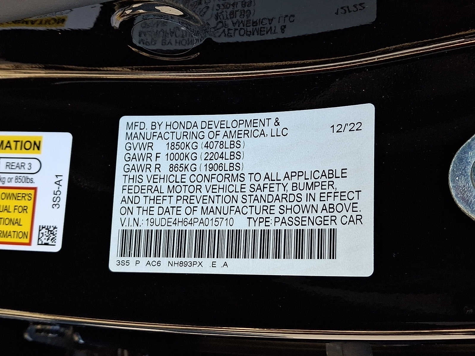 2023 Acura Integra CVT w/A-Spec Technology Package