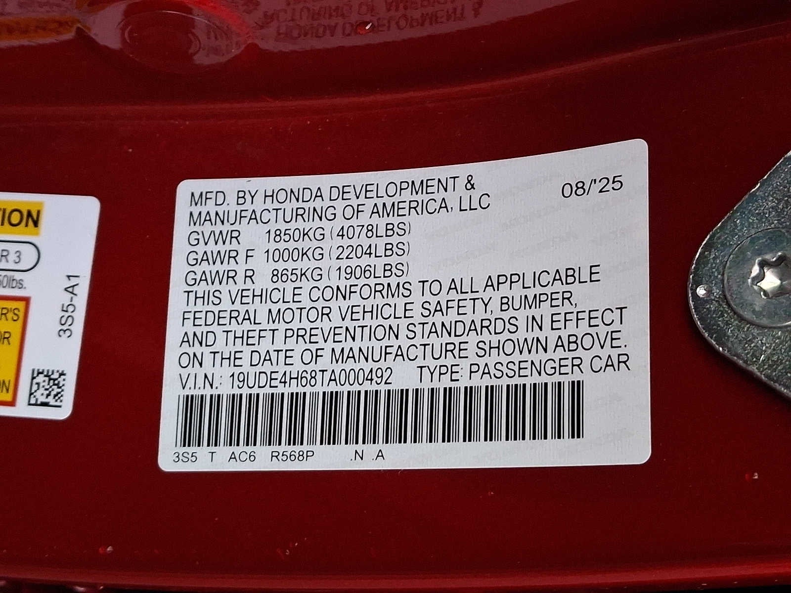 2026 Acura Integra CVT w/A-Spec Technology Package