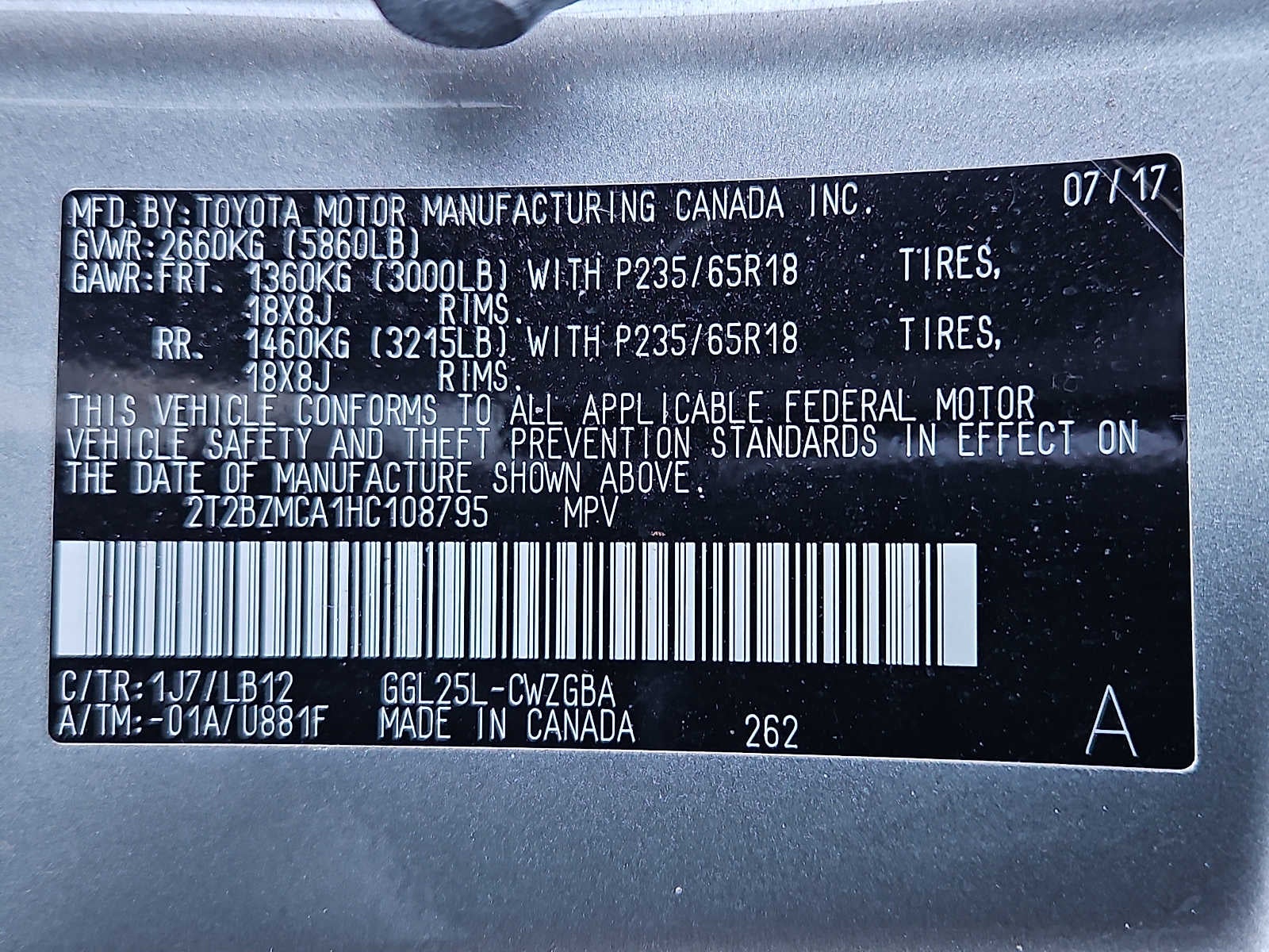 2017 Lexus RX RX 350 AWD