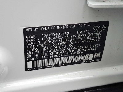 2025 Acura ADX AWD w/A-Spec Package