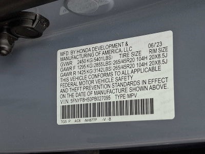 2023 Honda Passport EX-L AWD