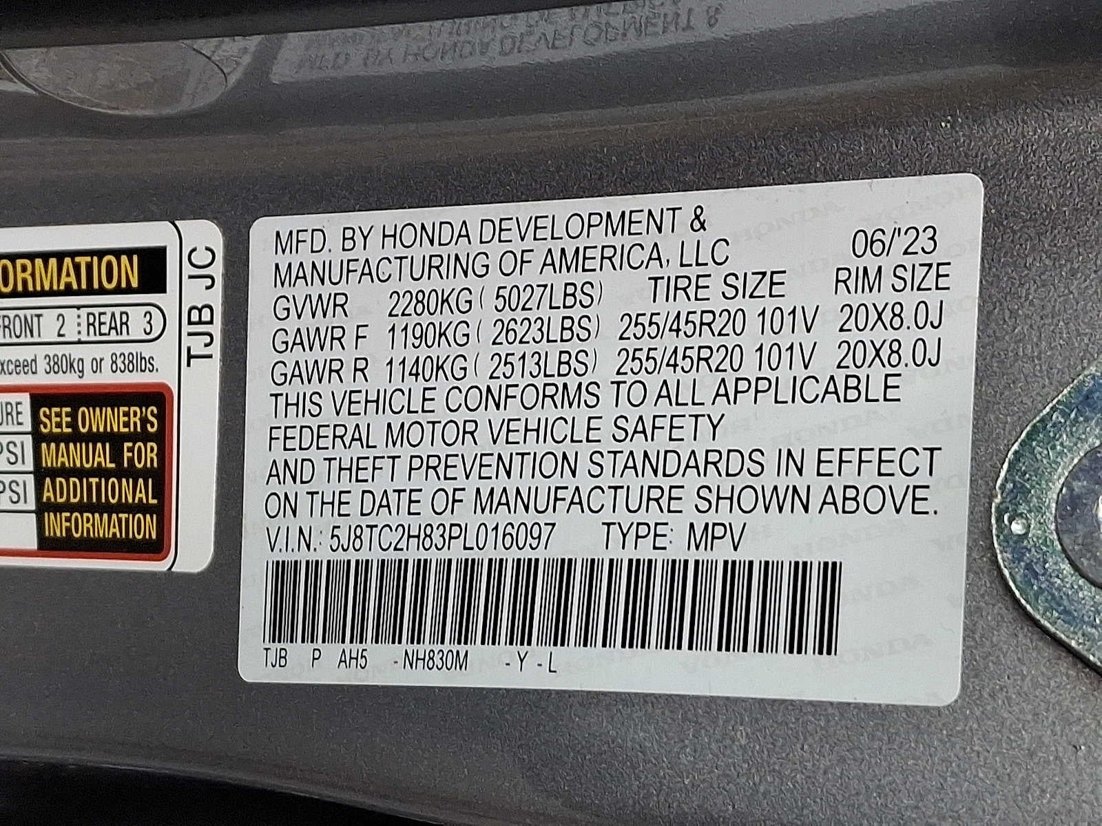 2023 Acura RDX SH-AWD w/A-Spec Advance Package