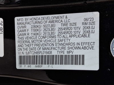 2023 Acura RDX SH-AWD w/A-Spec Advance Package