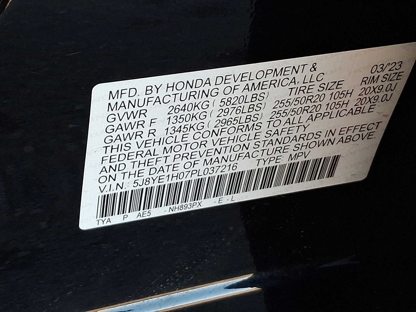 2023 Acura MDX SH-AWD w/A-Spec Package