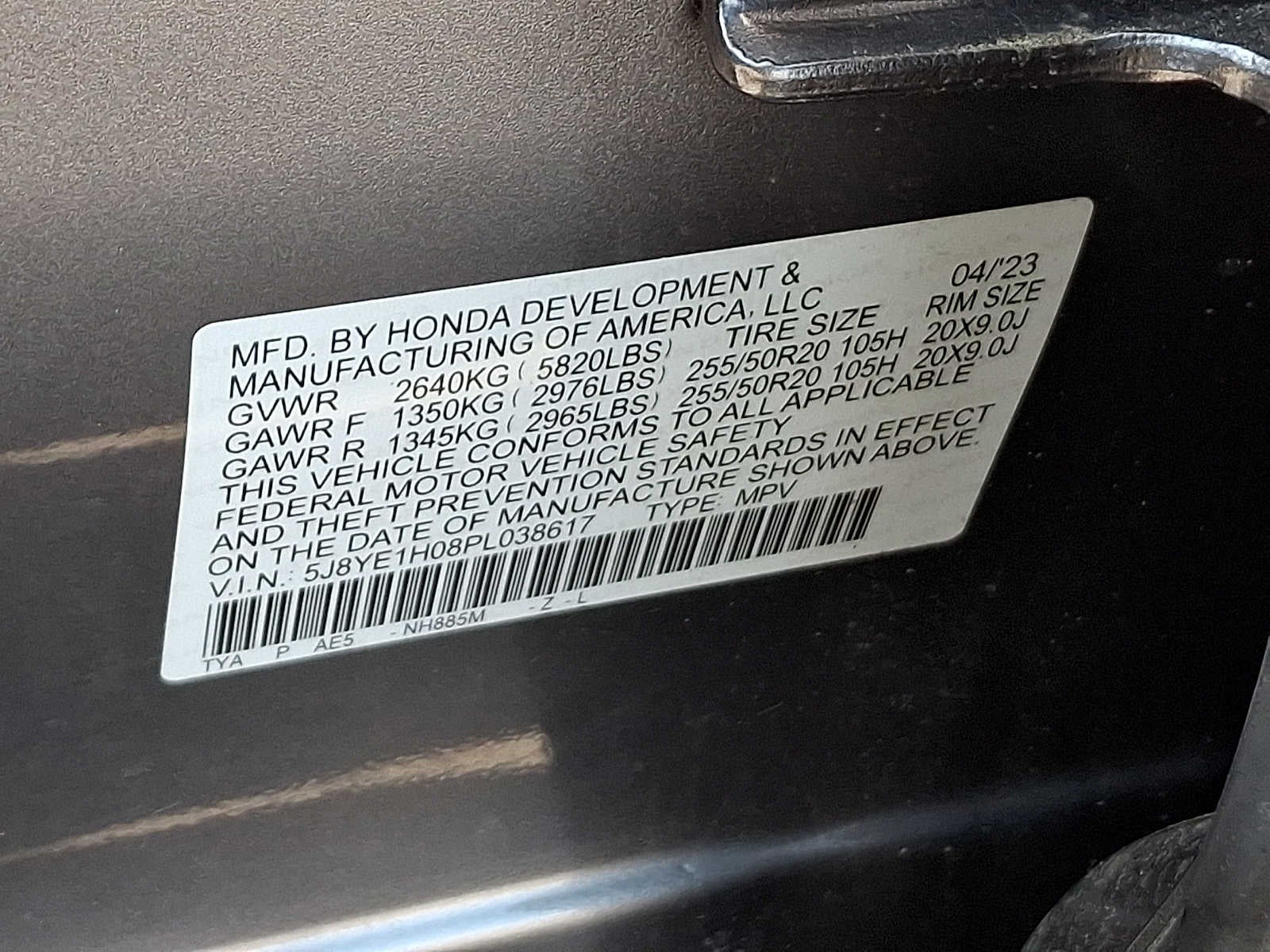 2023 Acura MDX SH-AWD w/A-Spec Package