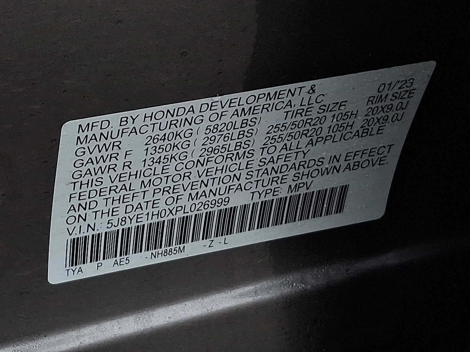 2023 Acura MDX SH-AWD w/A-Spec Package