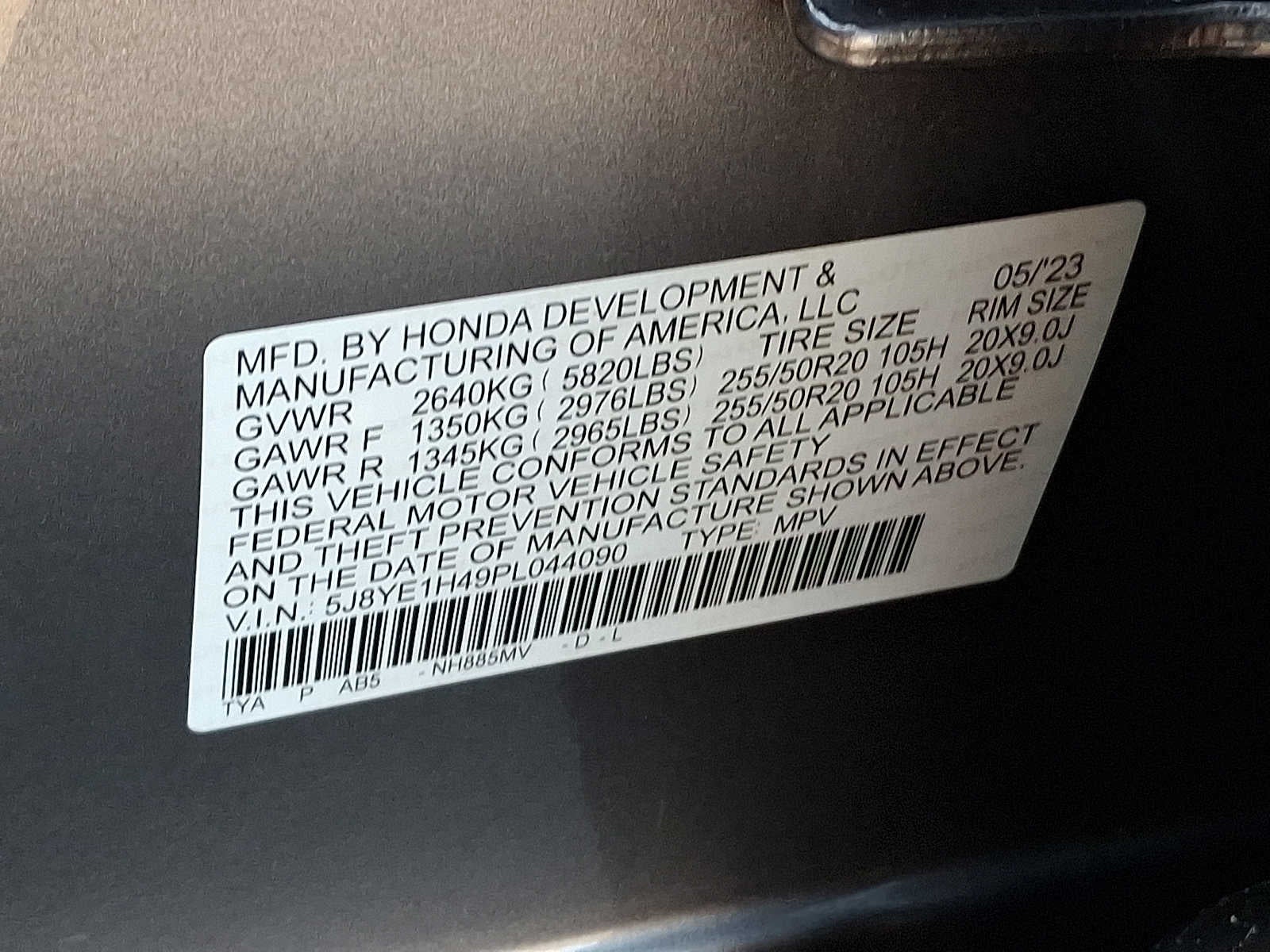 2023 Acura MDX SH-AWD w/Technology Package