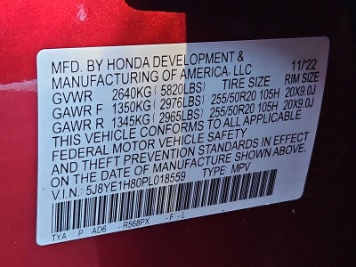 2023 Acura MDX SH-AWD w/Advance Package