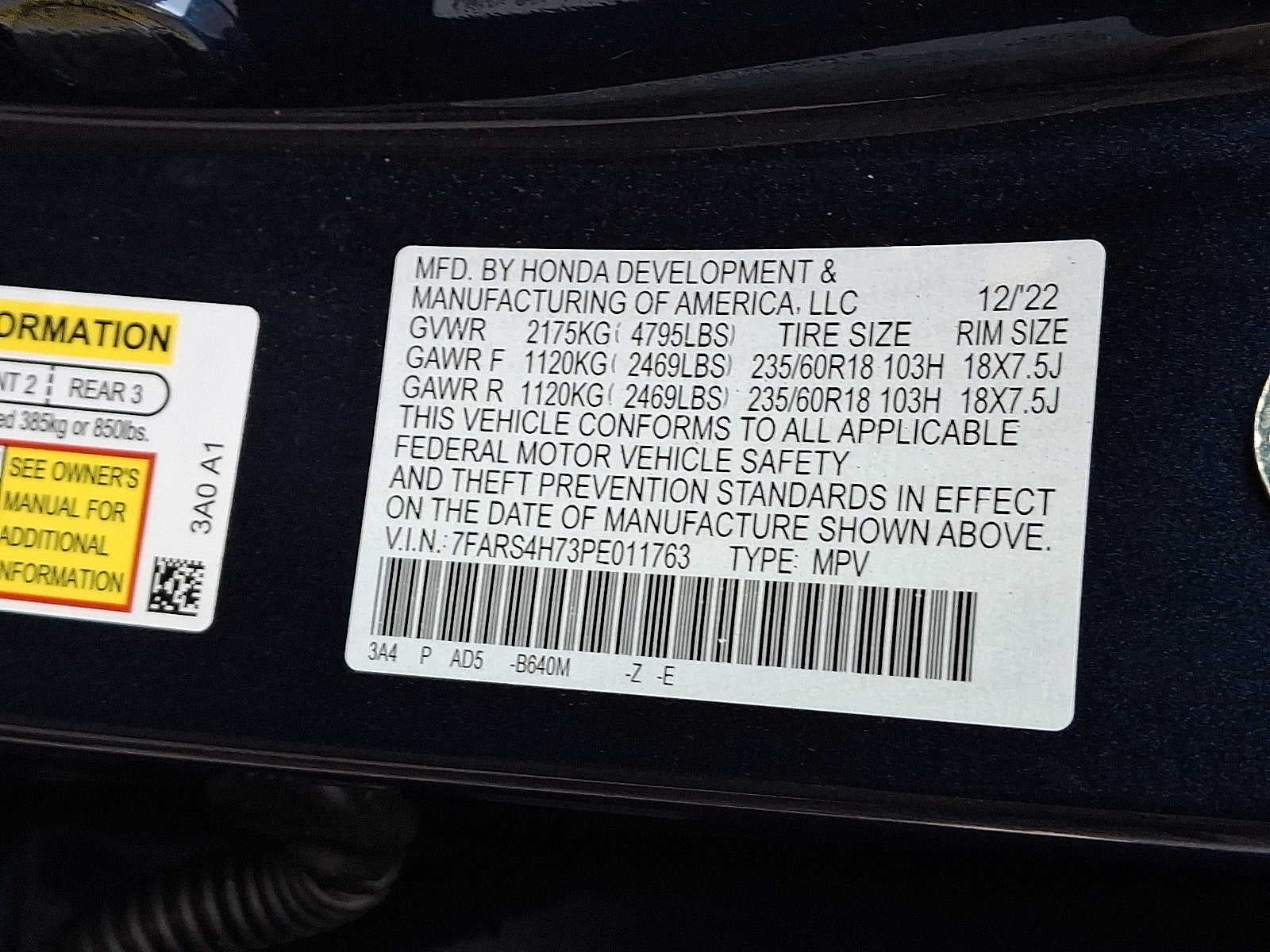 2023 Honda CR-V EX-L AWD