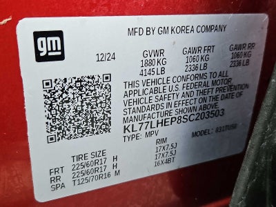 2025 Chevrolet Trax FWD 4dr LT